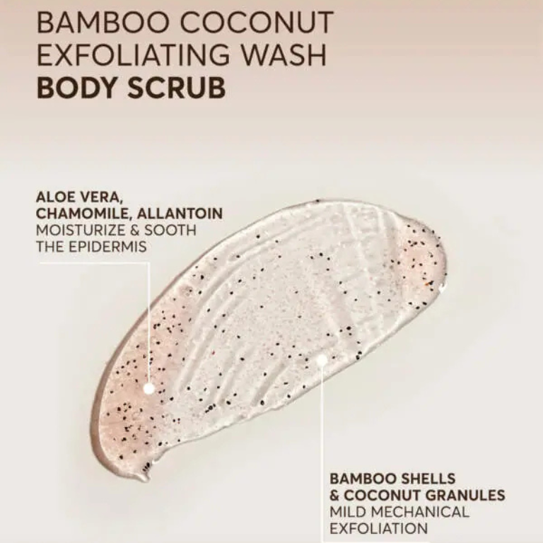 Bamboo Coconut Exfoliating Wash